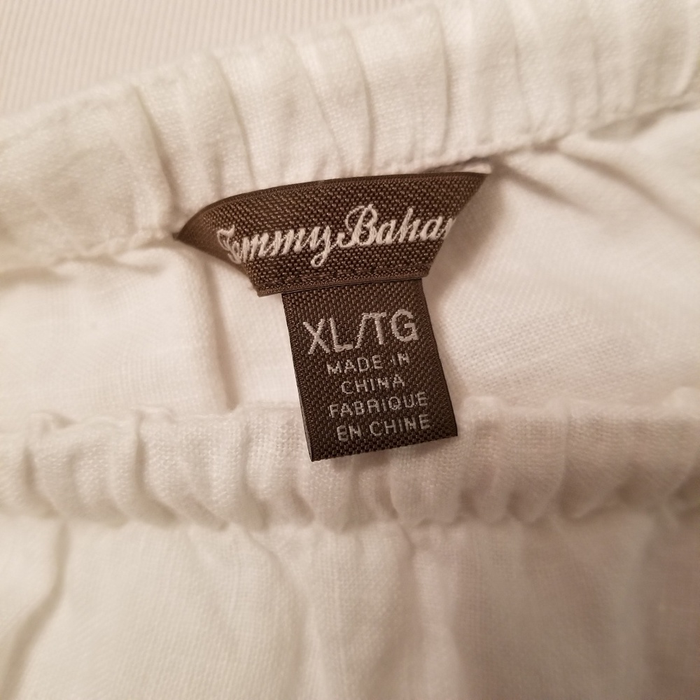 Tommy Bahama white long skirt